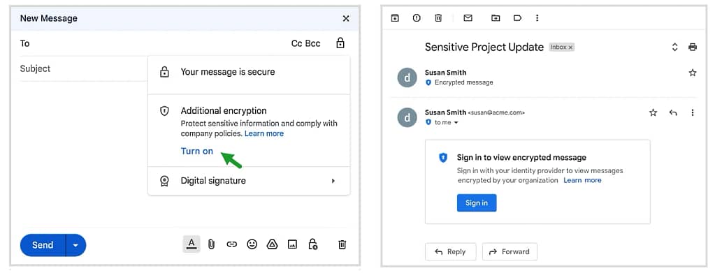 Google is introducing end-to-end encryption for Gmail on the web