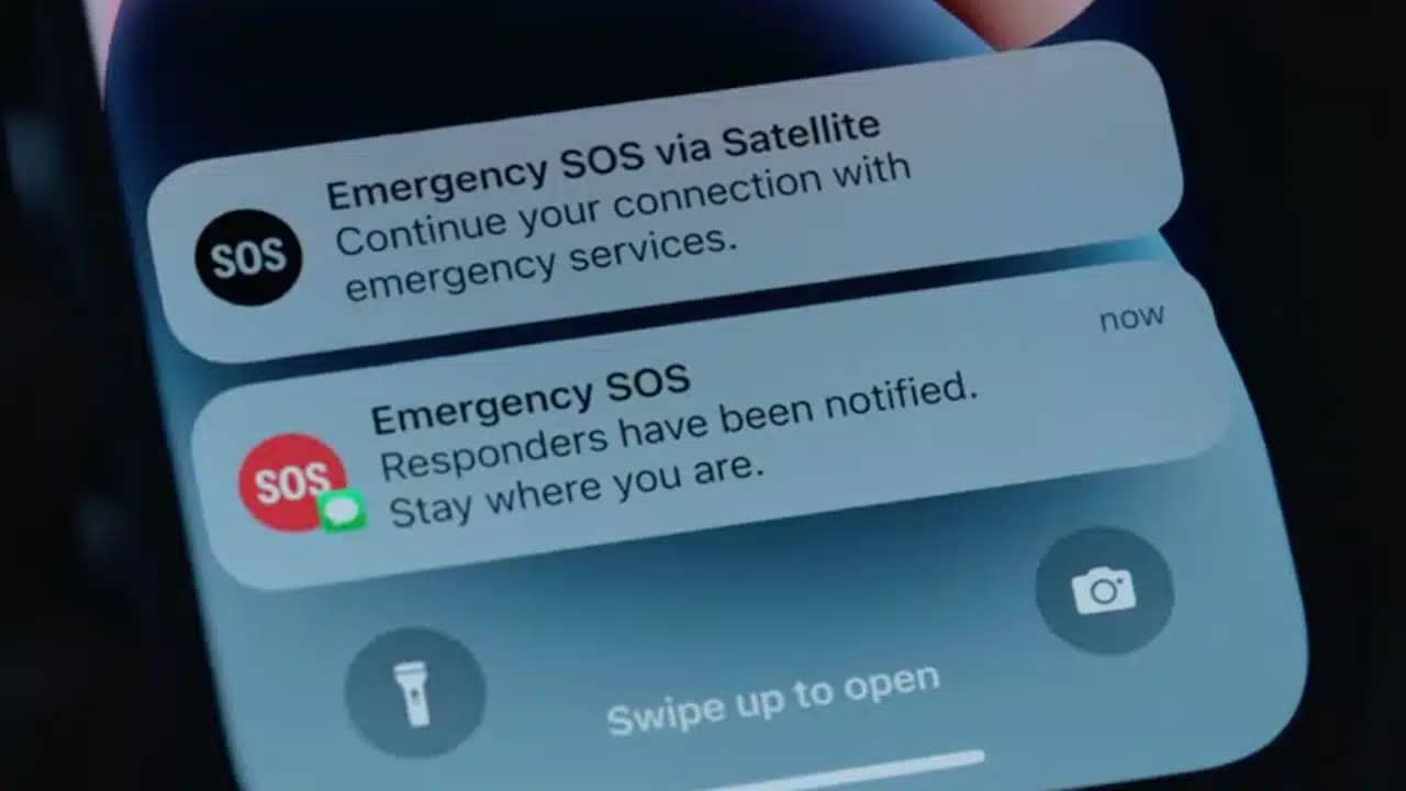 Apple said Thursday it will spend $450 million with US companies to activate its new feature that allows users to send emergency messages via satellite.