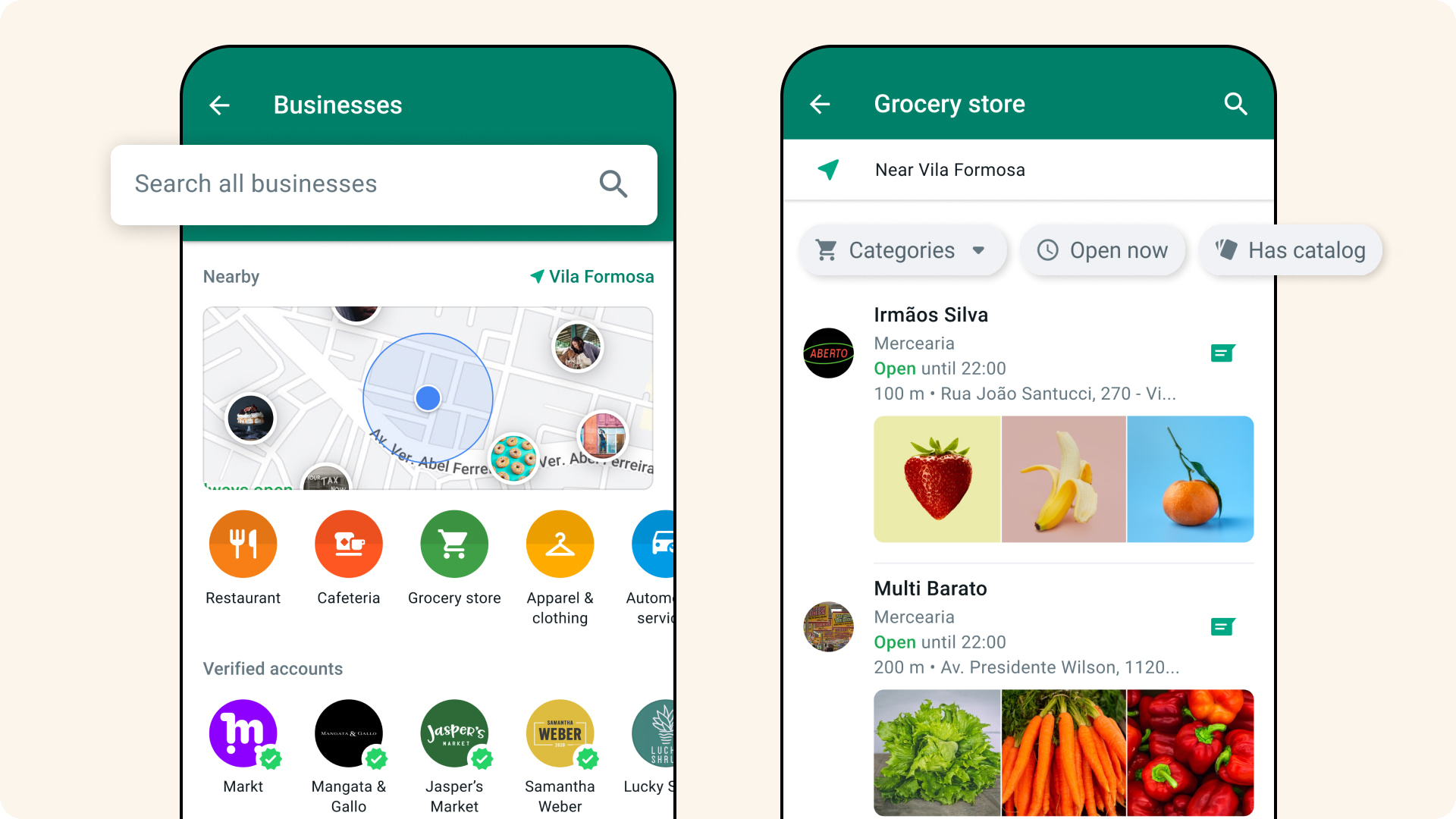 WhatsApp, enabling users to find businesses, correspond with them, and buy from them through conversations only.