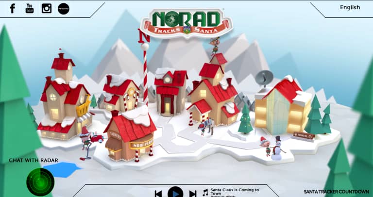 Track Santa Claus with NORAD