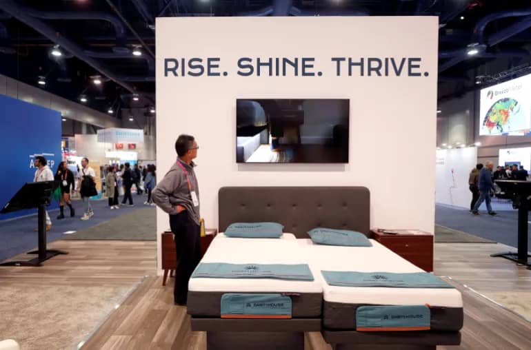 A company provided a smart bed that prevents snoring and monitors the health of the sleeper